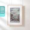 Affiche de Cardiff en édition limitée Pays de Galles | Impression de voyage britannique de Cardiff