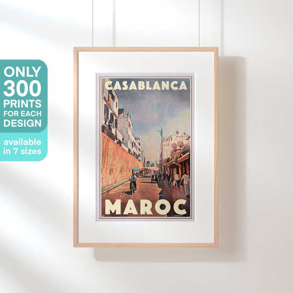 Limited Edition Casablanca poster