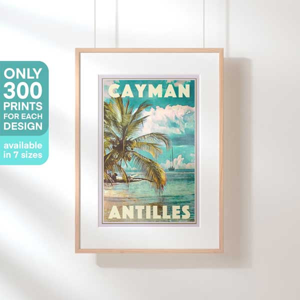 Limited Edition Grand Cayman poster by Alecse