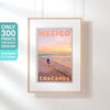 Limited Edition Mexico Poster Chacahua Sunset Oaxaca | Classic Mexico Print