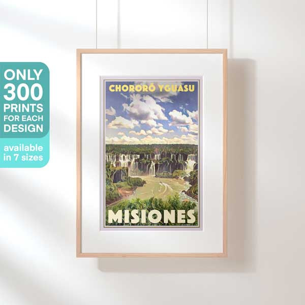 Poster delle Cascate dell'Iguazú Misiones
