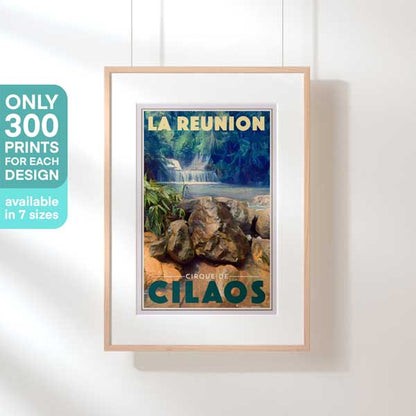 Limited Edition Reunion Island poster
