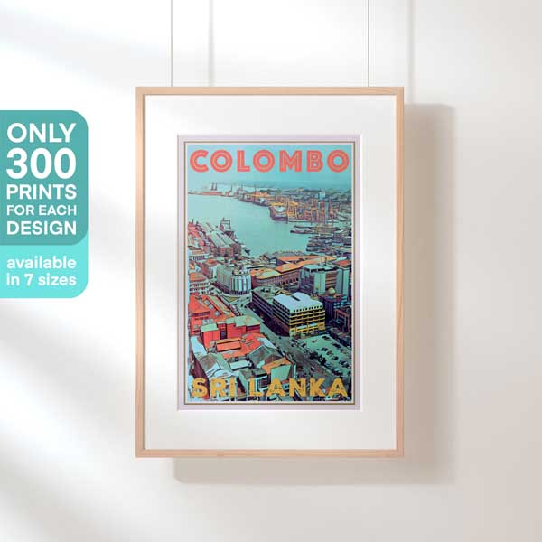 Limited Edition The Port 1, Sri Lanka Gallery Wall print of Colombo | 300ex