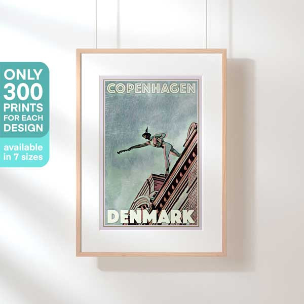 Affiche de Copenhague en édition limitée | 300ex