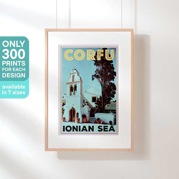 Limited Edition Corfu poster