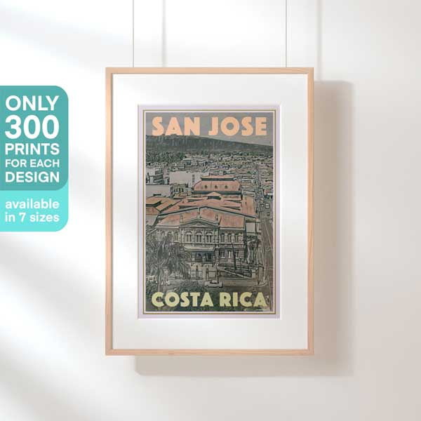 Affiche de San Jose en édition limitée | 300ex
