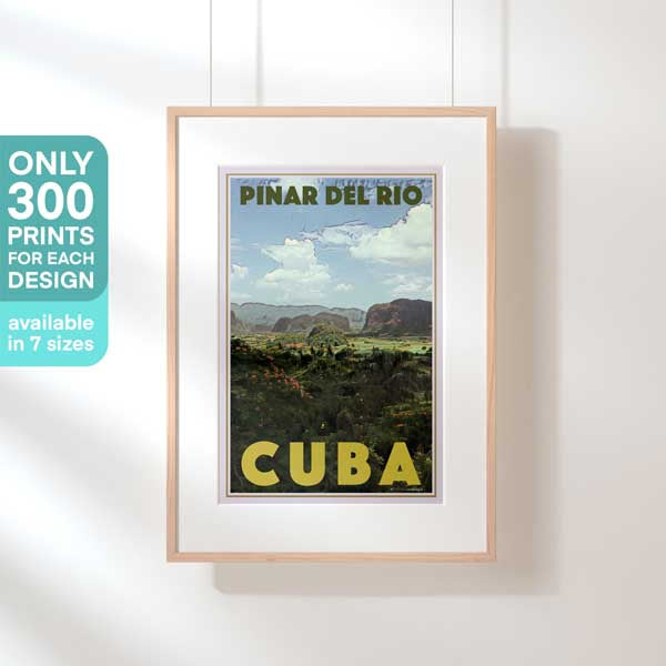 Impression Pinar del Rio en édition limitée de Cuba