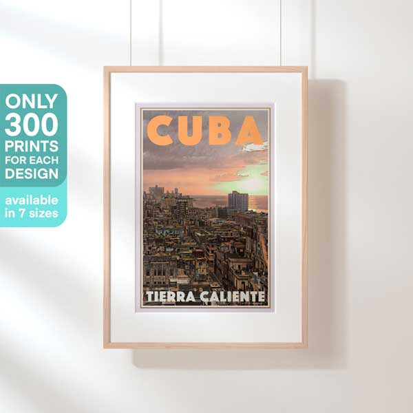 Impression cubaine classique en édition limitée | Tierra Caliente de Alecse | 300ex