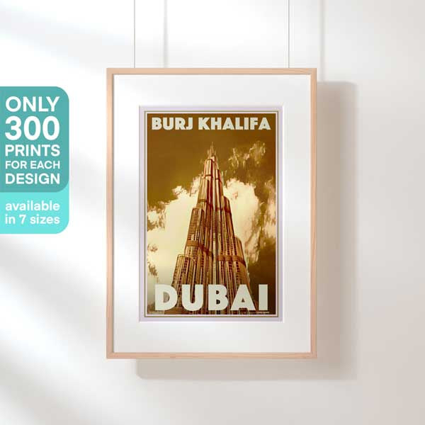 Limited Edition Dubai poster