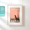 Affiche de Dubaï rose en édition limitée | Rêve par Alecse