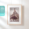 Affiche Paris édition limitée | Imprimé tour Eiffel classique