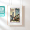Limited Edition Singapore poster | Emerald Hill by Alecse