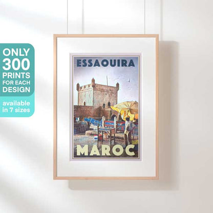 Limited Edition Essaouira poster | Fisherman | 300ex