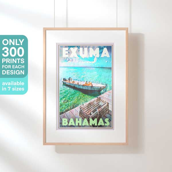 Affiche des Bahamas en édition limitée