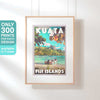 Limited Edition Fiji poster by Alecse | 300ex