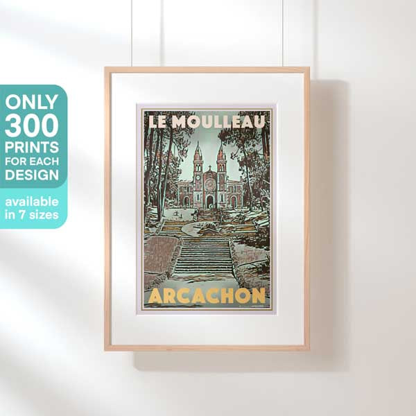 Limited Edition Moulleau poster | Arcachon Classic Print