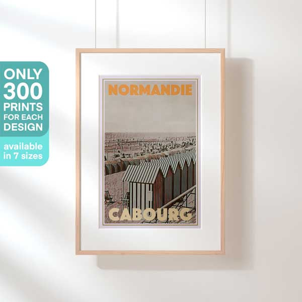 Limited Edition Classic Normandy Print of Cabourg