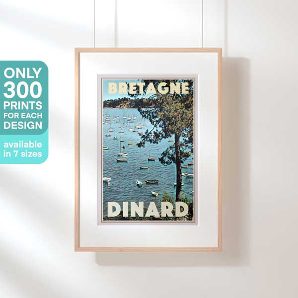 Limited Edition poster of Dinatrd by French artist Alecse