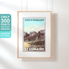 Villas d'affiches St Lunaire en édition limitée | Affiche de voyage sur la côte d'émeraude