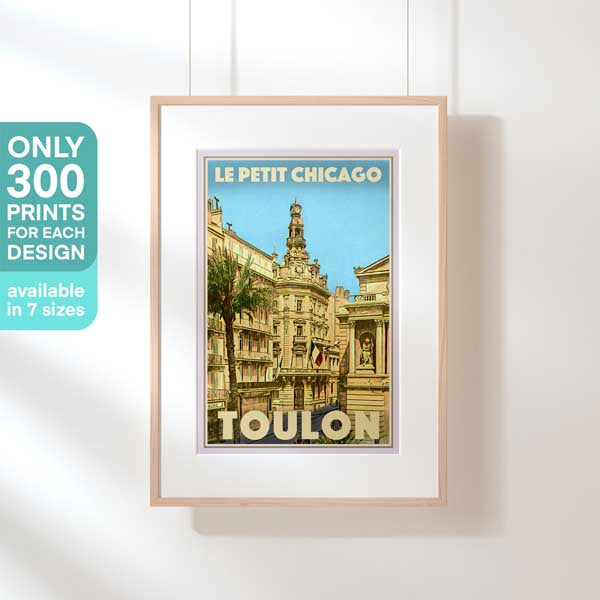 Limited Edition Toulon Classic Print | Little Chicago  by Alecse