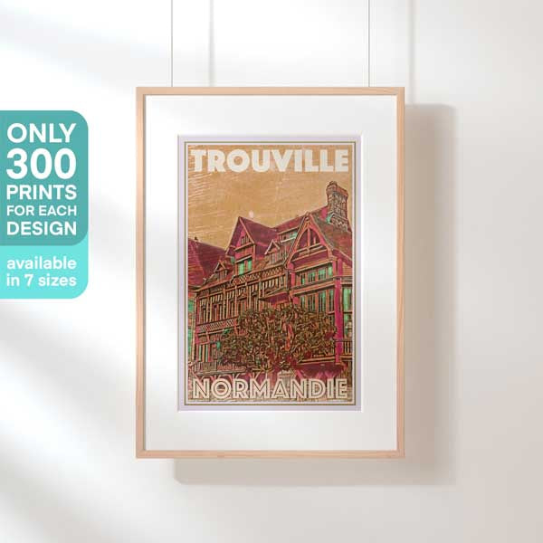 Affiche Trouville en édition limitée
