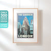 Limited Edition London Gherkin poster | 300ex