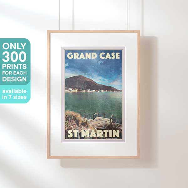 Limited Edition Saint Martin poster by Alecse