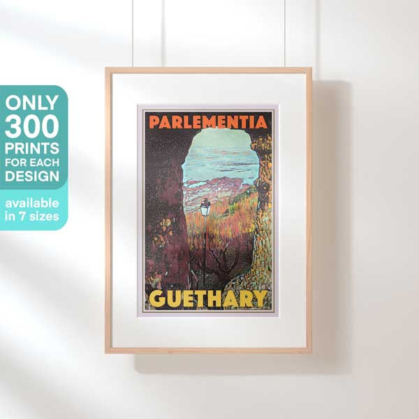 Limited Edition Guethary poster | Parlementia by Alecse