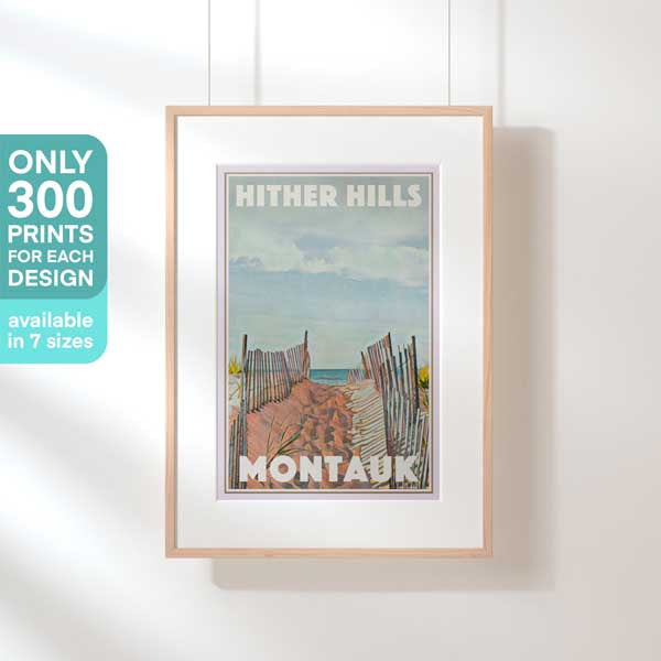 Limited Edition Montauk poster | 300ex