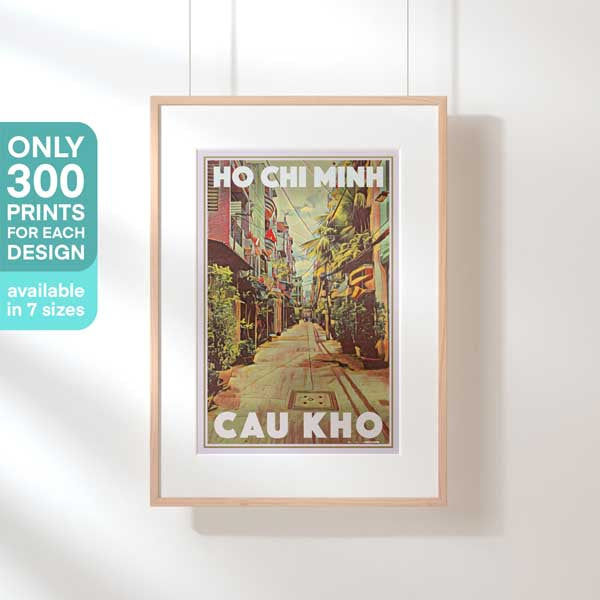 Limited Edition Vietnam poster of Cau Kho