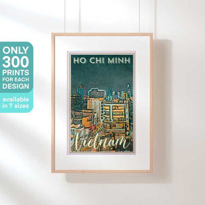 Limited Edition Vietnam Gallery Wall Print of Saigon / Ho Chi Minh