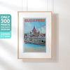 Limited Edition Budapest Poster Parliament | Hungary Gallery Wall Print of Budapest