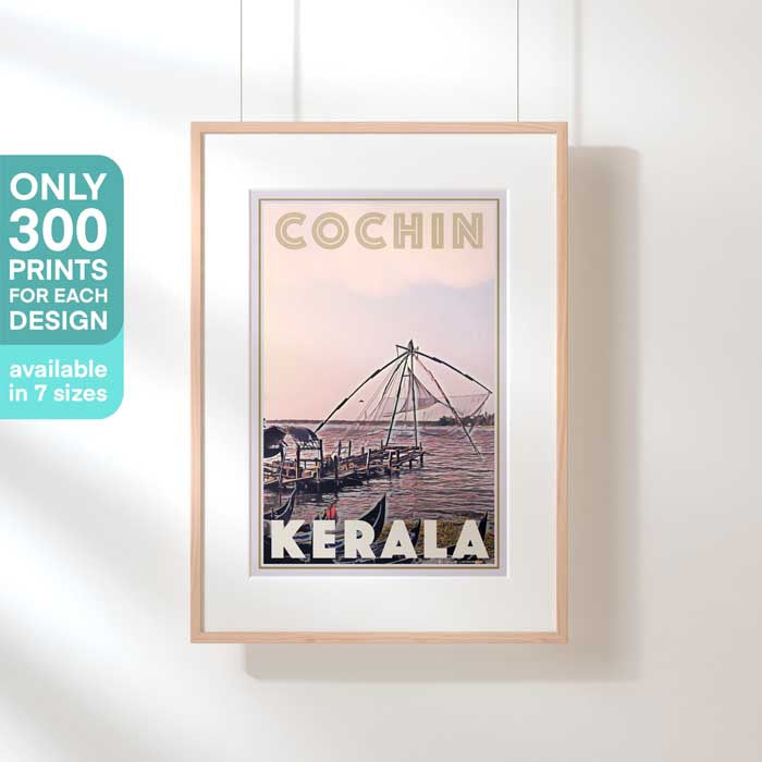 Affiche Kerala en édition limitée de Kochi