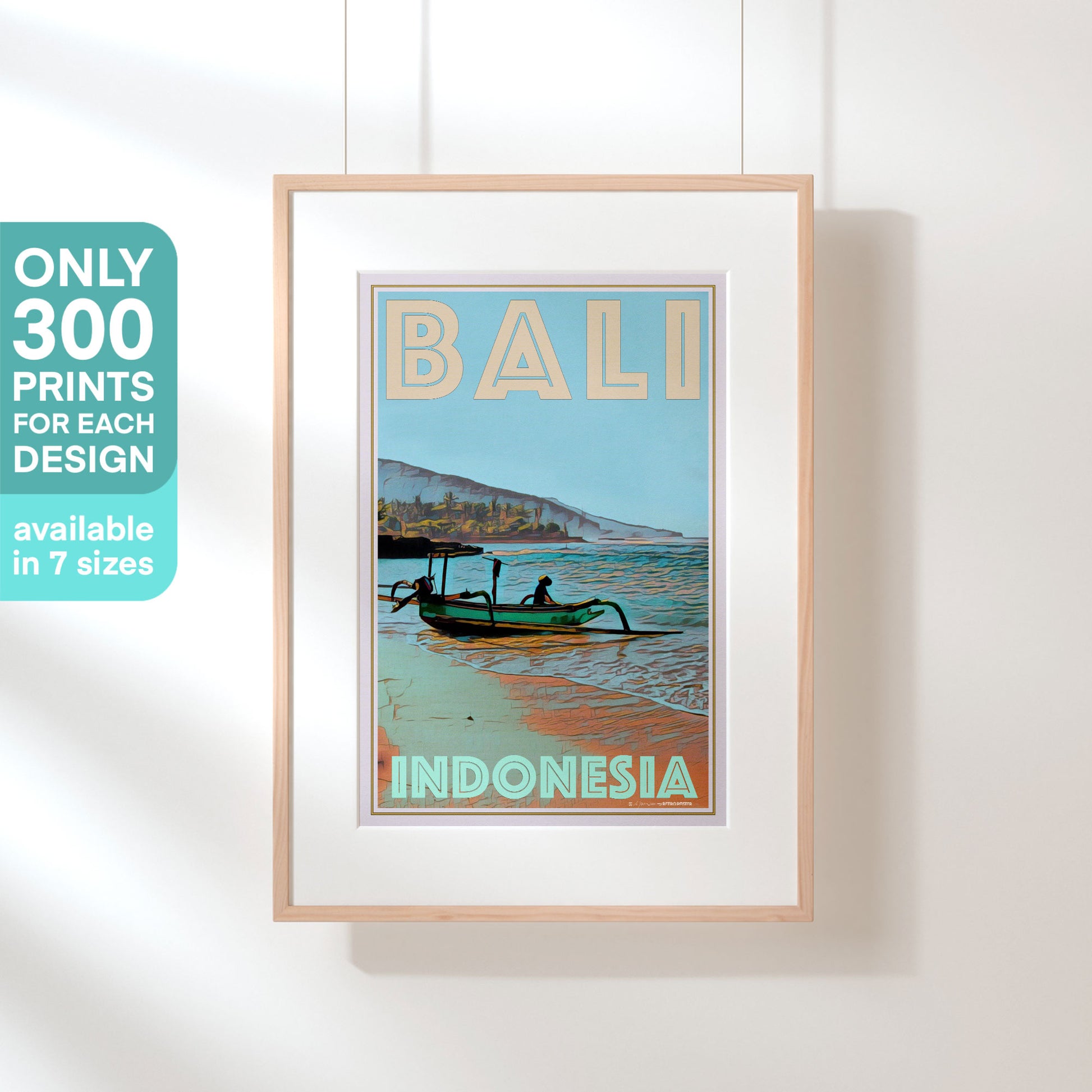 Affiche de Bali en édition limitée