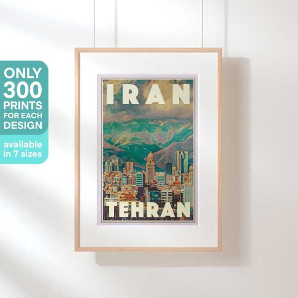 Limited Edition Tehran Poster | 300ex only