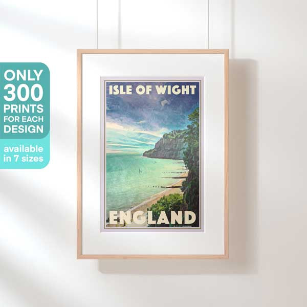 Limited Edition Isle of Wight poster by Alecse