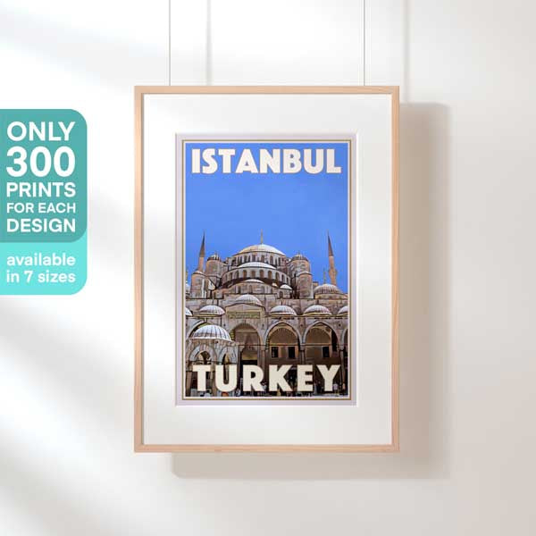 Affiche d'Istanbul en édition limitée | 300ex seulement