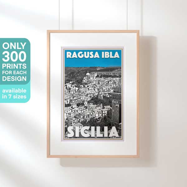 Ragusa Ibla Poster Sizilien