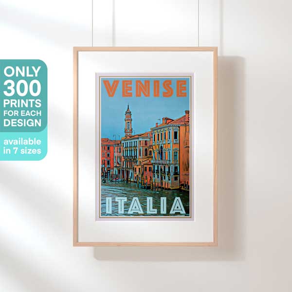 affiche Venise édition limitée 'Grand Canal' | 300ex