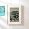 Limited Edition Jamaica poster of Kingston | King Street by Alecse