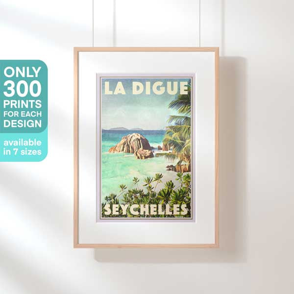 Limited Edition Seychelles Gallery Wall Print
