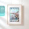 Limited Edition Puglia poster of Lecce | Seafront by Alecse