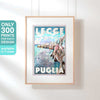 Affiche des Pouilles en édition limitée de Lecce | Bord de mer par Alecse