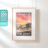 LONG BEACH ISLAND POSTER SONNENUNTERGANG