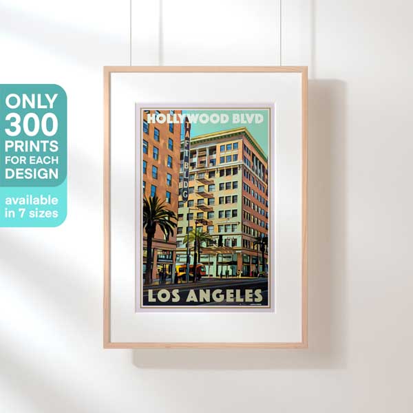 Limited Edition Hollywood poster by Alecse | 300ex only