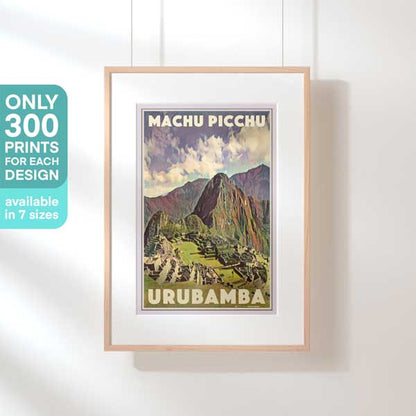 Machu Picchu Poster Urubamba