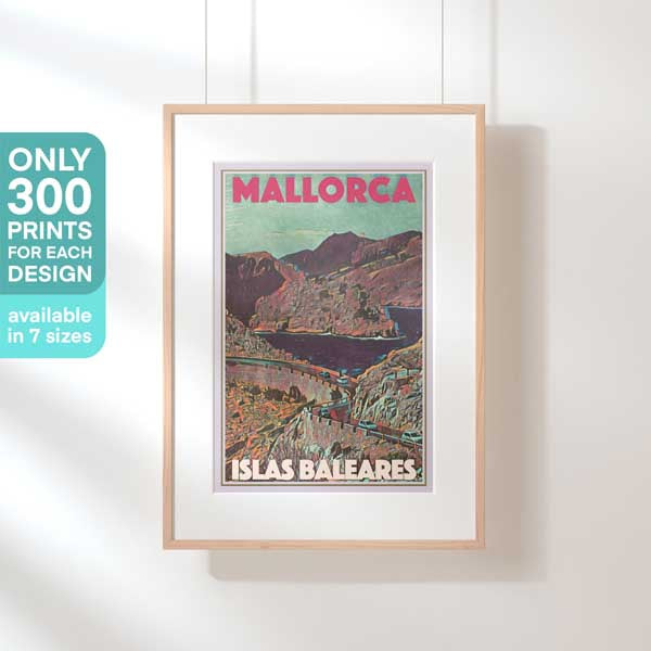 Limited Edition Mallorca poster | Panorama by Alecse