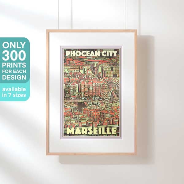 Limited Edition Marseille poster