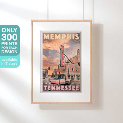 Limited Edition Memphis poster | 300ex