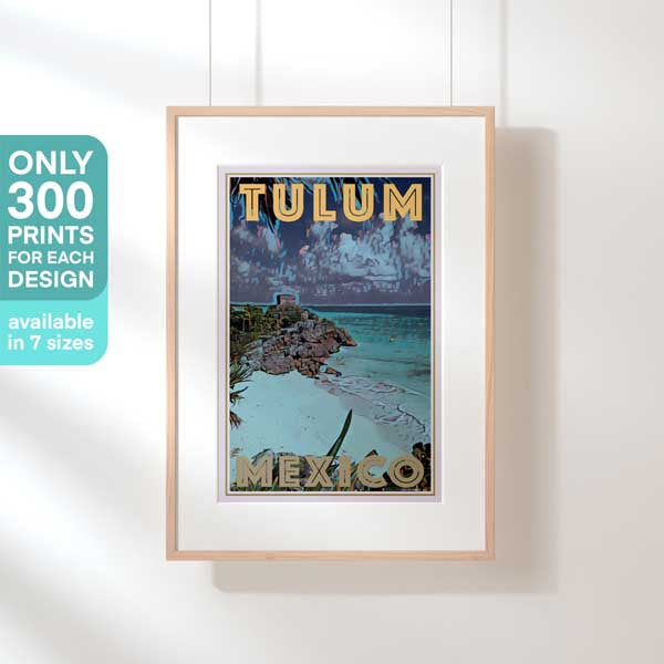 Limited Edition Tulum poster by Alecse | 300ex